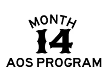 14 month aos program